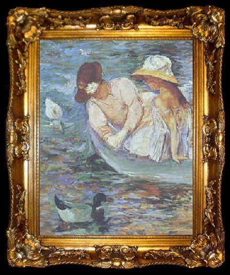 framed  Mary Cassatt Summertime, ta009-2